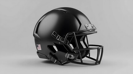 Fototapeta premium football helmet isolated on white