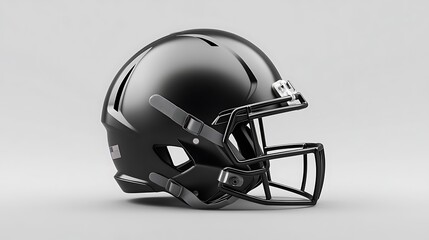 Naklejka premium football helmet isolated on white