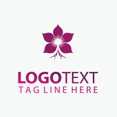 Elegant Flower Logo