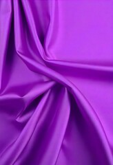 Obraz premium Smooth flowing purple satin fabric with soft wavy. flowing purple satin with soft folds and highlights.