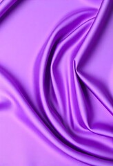 Obraz premium Smooth flowing purple satin fabric with soft wavy. flowing purple satin with soft folds and highlights.