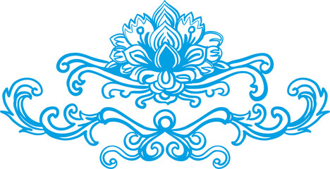 Asian style composition.Fantasy linear plants on a transparent background,stylized as Chinese,Japanese,Korean ornament with text.Vintage themed digital illustration for branding,posters,invitations