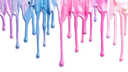 paint splashes on white