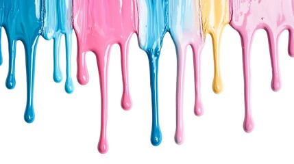 paint splashes on white