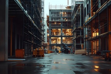 Construction Site Alleyway