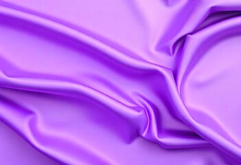 Obraz premium Smooth flowing purple satin fabric with soft wavy. flowing purple satin with soft folds and highlights.