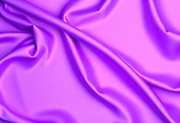 Obraz premium Smooth flowing purple satin fabric with soft wavy. flowing purple satin with soft folds and highlights.