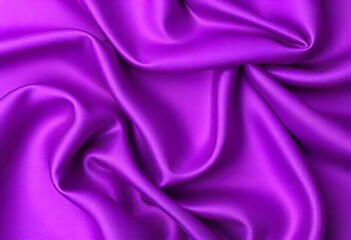 Obraz premium Smooth flowing purple satin fabric with soft wavy. flowing purple satin with soft folds and highlights.