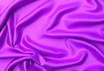 Obraz premium Smooth flowing purple satin fabric with soft wavy. flowing purple satin with soft folds and highlights.