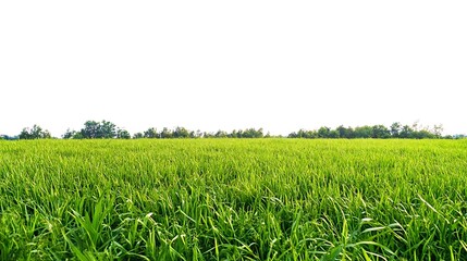Fototapeta premium green wheat field