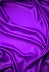 Obraz premium Smooth flowing purple satin fabric with soft wavy. flowing purple satin with soft folds and highlights.