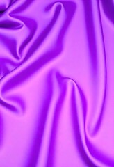 Smooth flowing purple satin fabric with soft wavy. flowing purple satin with soft folds and highlights.