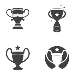 Trophy icon vector illustration design