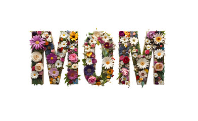 Fototapeta premium Mother's Day - Illustration of text 