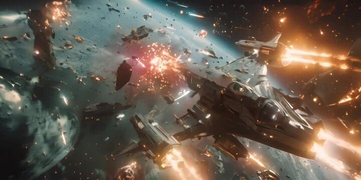 Space Battle Galactic Conflict