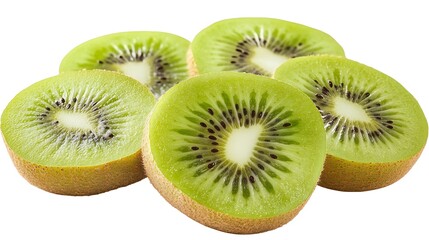 Fototapeta premium kiwi fruit isolated on white