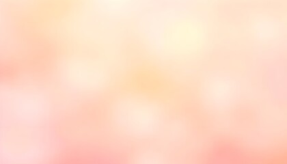 Soft blurred pastel colors in pink yellow. Soft, blurred gradient transitioning from pink to peach. Suitable for wallpaper