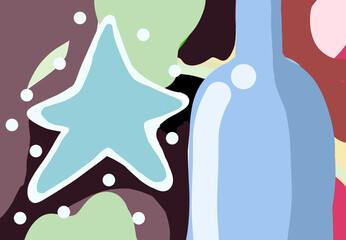 Obraz premium christmas background