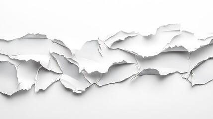 Obraz premium hole in paper