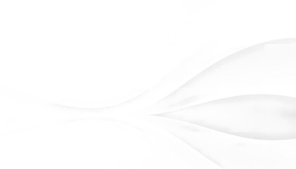 Obraz premium White abstract background with soft curves. Minimalist white background and subtle shadows.
