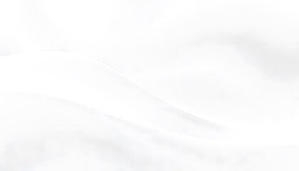 White abstract background with soft curves. Minimalist white background and subtle shadows.