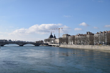 ソーヌ川（リヨン・フランス）