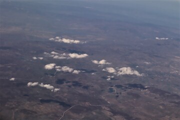 Fototapeta premium Aerial view of clouds | Nature