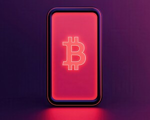 Obraz premium A branded digital wallet app with sleek, minimalist design elements and floating currency symbols, 3D rendering, Sci-fi, Clean, modern look