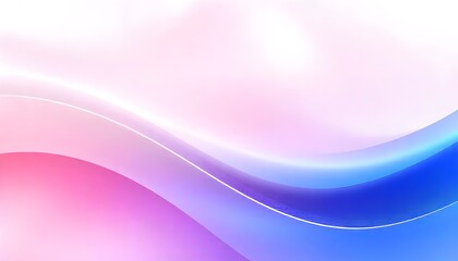 Abstract background with smooth curved lines and gradient. swirling, iridescent suitable for wallpaper.