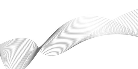Modern abstract white wave digital geometric Technology,Design for banner, wallpaper, background and many more,twisted curve lines with blend effect abstract vector abstract background,