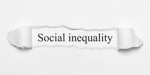 Social inequality	