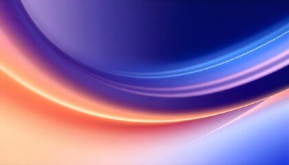 Naklejka premium Abstract background with smooth curved lines and gradient. swirling, iridescent suitable for wallpaper.