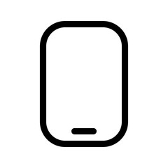 Mobile Icon Outline Style