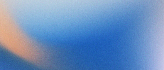 Orange Blue Gradient Abstract Background with Noise Grainy Texture. For poster, banner, flyer and presentation.