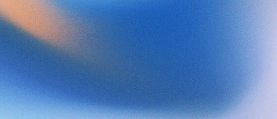 Blue Orange Gradient Abstract Background with Noise Grainy Texture. For poster, banner, flyer and presentation.