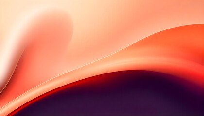 Abstract colorful background with smooth curved lines and gradient. Suitable for wallpaper, banner.