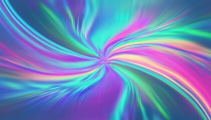 Iridescent Dreamscape Flow - Abstract pastel chrome metallic background