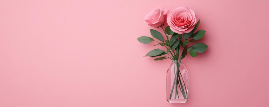 Custom photo crystal with laser-engraved picture, sentimental gift, 3D illustration