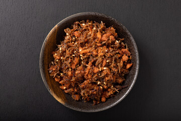 鮭フレークとちりめんじゃこのふりかけ