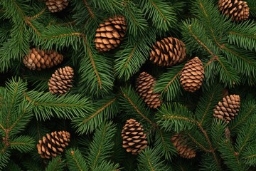 Fototapeta premium christmas tree branches