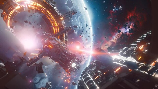 Space Battleship Combat