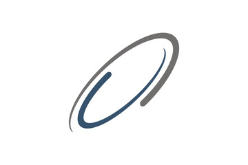 logo oval frame design