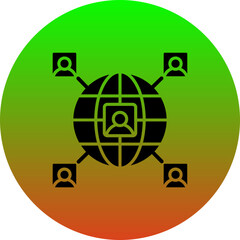 Global Connection Icon