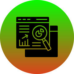 Obraz premium Analytics Icon