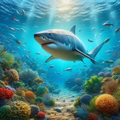 Fototapeta premium Beneath the Predator’s Gaze