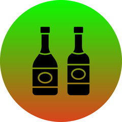 Wine Bottles Icon