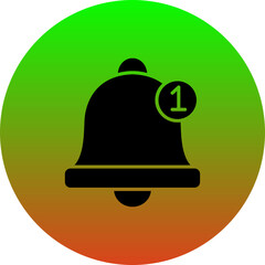 Fototapeta premium Notification Icon