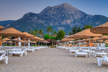Beautiful Turkish Riviera near Tekirova at sunrise. Kemer,Turkey