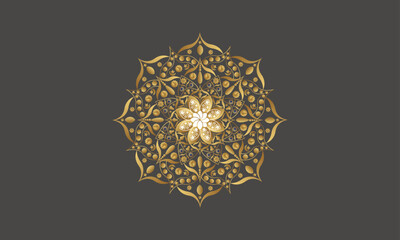 Luxury Gold Pattern Design Islamic 2