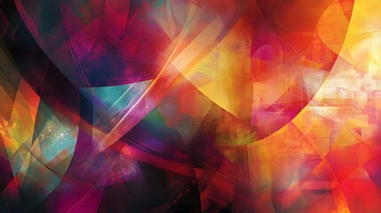 abstract background with leaves